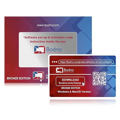 Bodno Bronze Edition ID Card Software – One-Time License (3 Years)