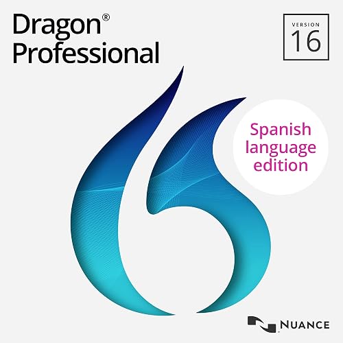 Dragon Professional 16.0 Speech Dictation and Voice Recognition Software, Spanish [PC Download]