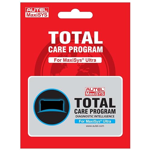 Autel MaxiSys Ultra 1-Year Update Service, Total Care Program (TCP) Card, One Year Software Subscription & Warranty for OBD2/CAN Bi-Directional Dual Wi-Fi Diagnostic Scanner and VCMI