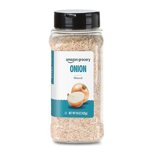 Amazon Grocery, Minced Onion, 15 Oz