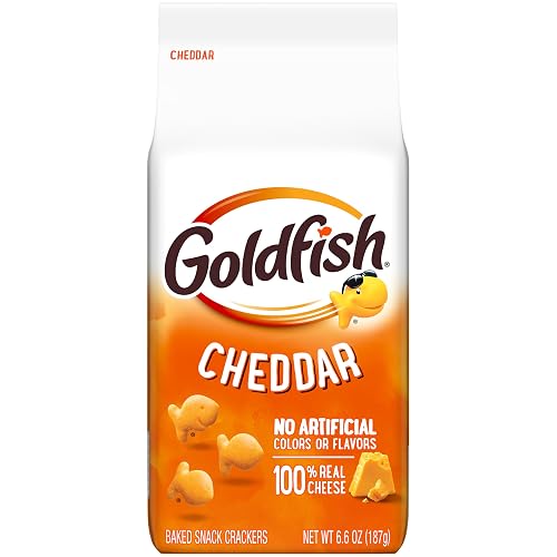 Goldfish Cheddar Baked Snack Crackers, 6.6 Oz Bag