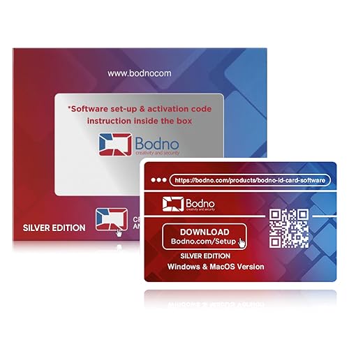 Bodno Silver Edition ID Card Software – One-Time License (3 Years)