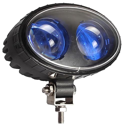Fuguang LED Forklift Safety Light Blue Spot, Warehouse Warning Light 8W | Warehouse Forklift Lights Pedestrian Safe Light 10V-100V Wide Voltage 250LM