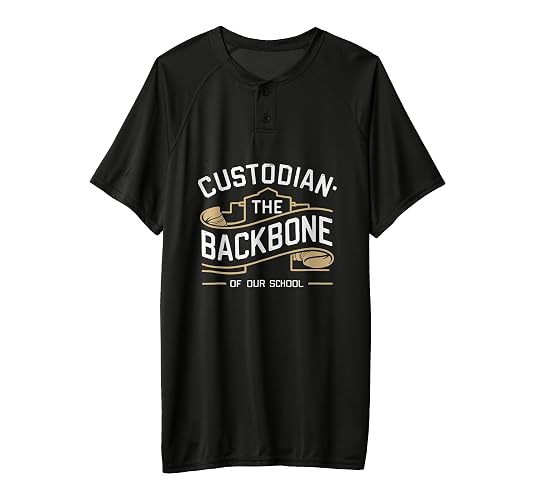 School Custodian School Staff Janitor School Sanitation Adult & Youth Baseball Jersey