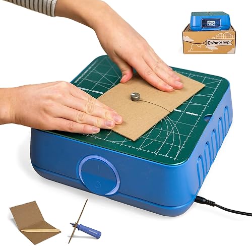 Chompshop ChompSaw Cardboard Cutter, Kid-Friendly Power Tool, Ages 3+ | No Sharp Blades, Screen-free Creative Play, 100-120V AC, Ready to Use and Creative Toy of the Year at the 2026
