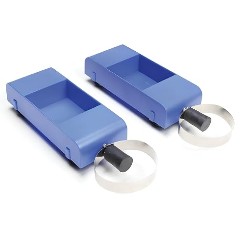 United Scientific™ Dynamics Carts, Physics STEM Kit, Set of 2, Newton's Law | Open Sci-Ed Approved, Spring & Rubber Bumpers, Deep Weight Well, Low-Friction Wheels, Designed for Classroom & Home use