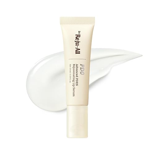 Dr.Reju-All Advanced PDRN Rejuvenating Lip Serum 0.3 Fl Oz | Hydrating Lip Balm, Lipozip PDRN for Glowy, Dewy Lips, Gentle Exfoliating Lip Moisturizer, With Hibiscus & Lactic Acid