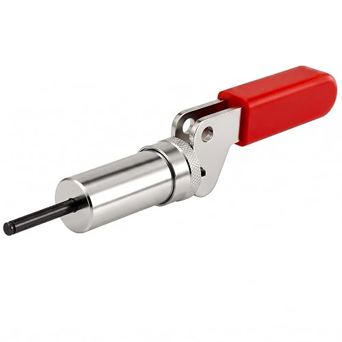 Professional Plunger Tool for #6 Style Barrel Fasteners, 0.158" Inner Diameter, High-Carbon Steel Construction with Ergonomic Handle