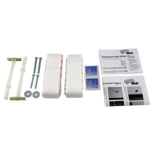Quakehold! Equipment Wall Strap, White