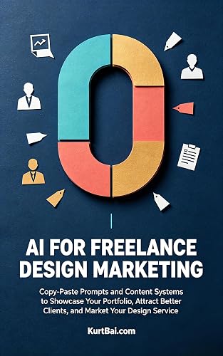 AI FOR FREELANCE DESIGN MARKETING: Copy-Paste Prompts and Content Systems to Showcase Your Portfolio, Attract Better Clients, and Market Your Design Services ... (AI for Freelance Designers Book 8)