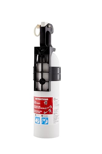 First Alert Fire Extinguisher, Personal Watercraft Use | FE5R UL RATED 5-B:C, White 1-Pack