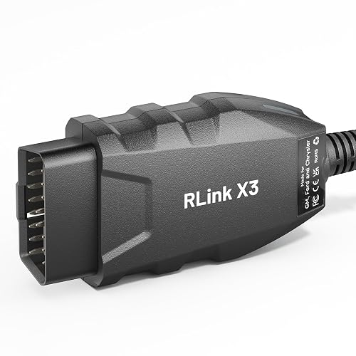 TOPDON RLink X3 OBD2 Adapter for GM/Ford/Chrysler, OBD USB FORScan Adapter | J2534 Pass-Thru Programmer, OEM Programming and Diagnostic Tool, Fit for 8+ OE Software, Supports J2534/CAN-FD, Auto Switch