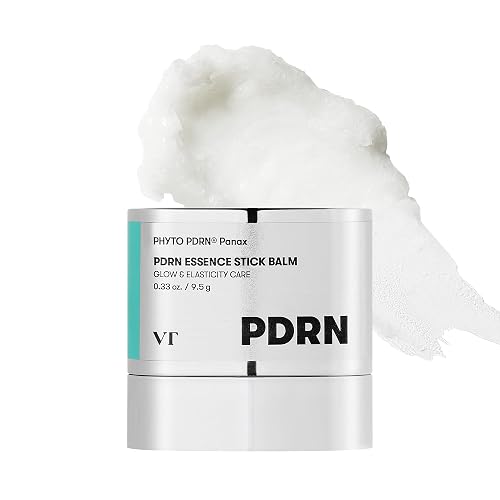 VT COSMETICS PDRN Essence Stick Balm, 0.33 oz. | PDRN Collagen Multi Wrinkle Stick, All-in-One Eye & Neck Treatment, Glow Makeup Base & Face Treatment Balm, Plumping