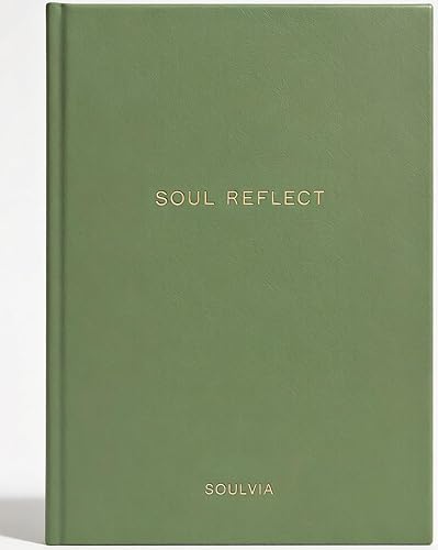 SOULVIA Guided Journal for Self-Discovery - 180 Undated Prompts | Gratitude, Healing, Reflection, Mindfulness & Personal Growth for Emotional Clarity - Self-Care Gift for Women & Men